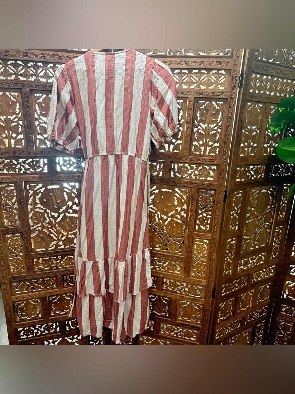Knox Rose Women's Short Sleeve Wrap Dress - Picture 8 of 9